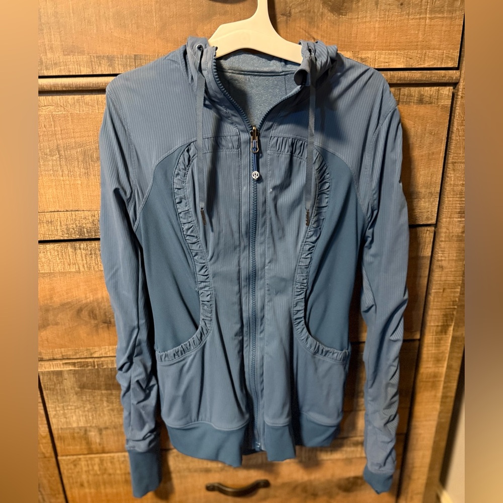 Lululemon Athletica Blue Align Zip-Up Jacket